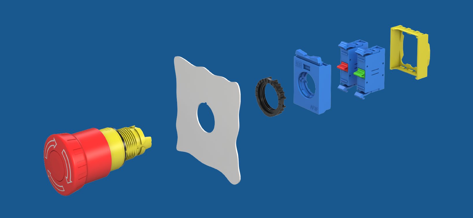 Montagem CSW, render para WEG